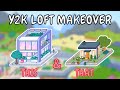 Y2k loft  starter house  toca boca house ideas  toca girlz