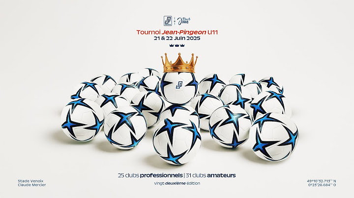 Suivez en direct le tirage au sort du tournoi Jean-Pingeon (édition 2025)