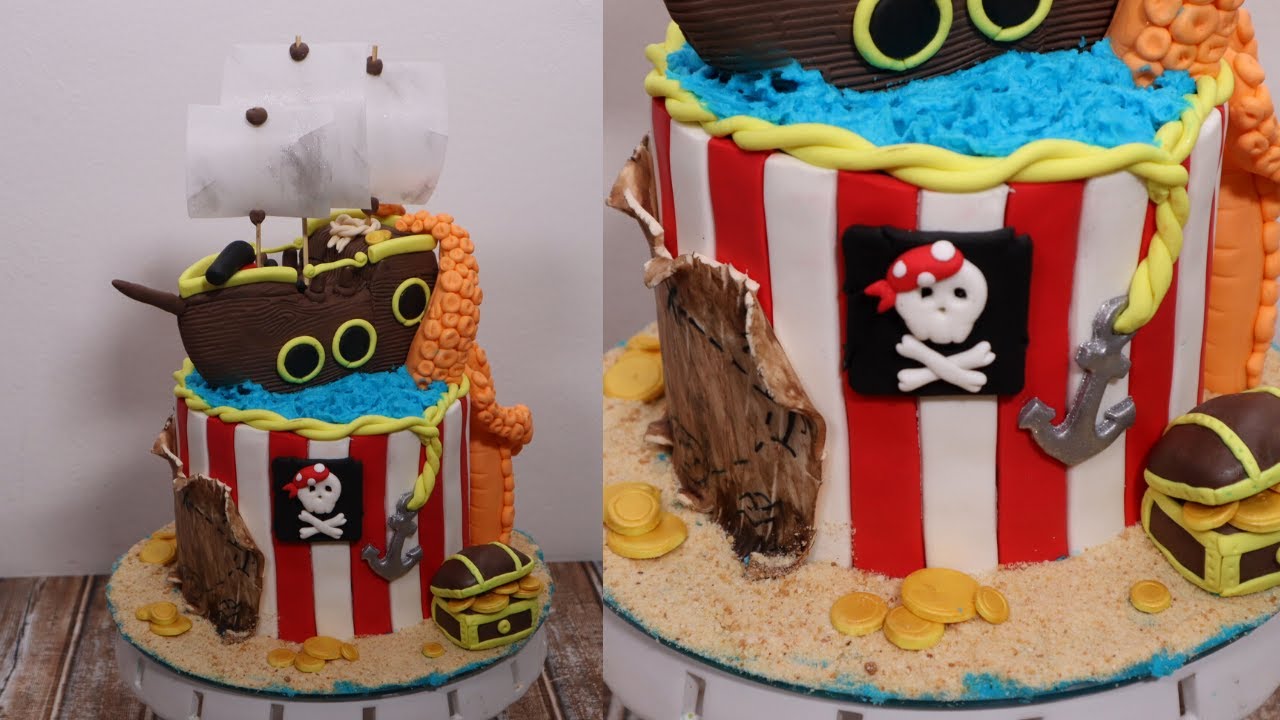 Pirate Birthday Cakes | Order pirate birthday cakes online | The French Cake  Company