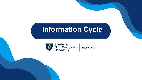 The Information Cycle