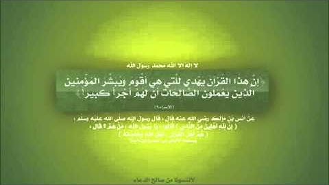 سورة التين للشيخ نبيل الرفاعي