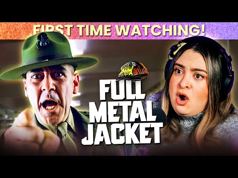 Reacting to FULL METAL JACKET for the First Time | Unforgettable!