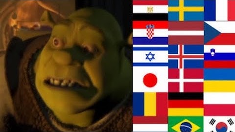 Shrek — What Are You Doing in My Swamp? Multilanguage #1