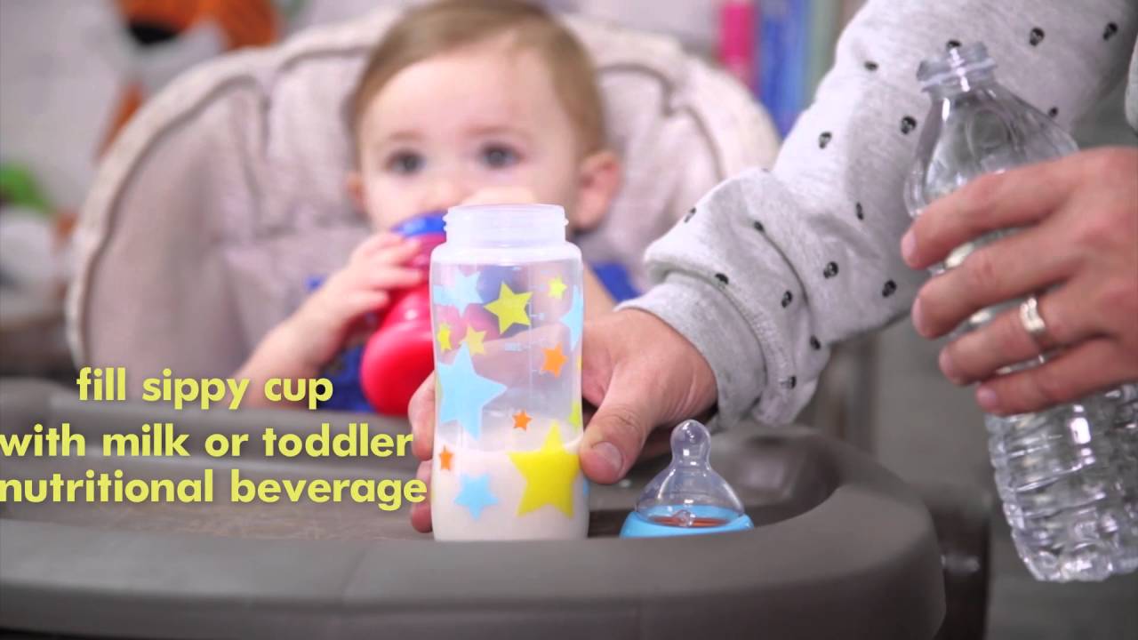 HELP! How to Get Your Bottle Fed Toddler to Drink From a Cup