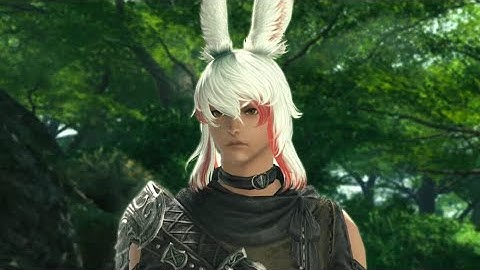 Final Fantasy XIV: Endwalker - Male Viera Character Creation from Benchmark