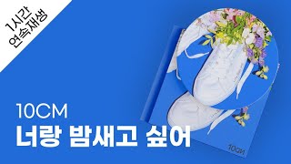 10CM - 너랑 밤새고 싶어 1시간 연속 재생 / 가사 / Lyrics