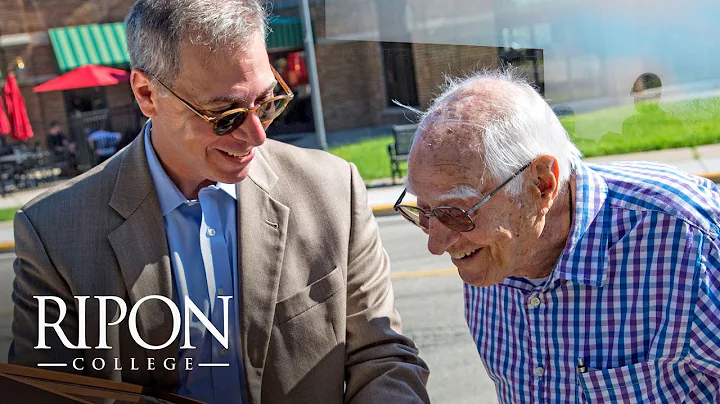 Former Ripon College President Fred Pinkham Visits Campus