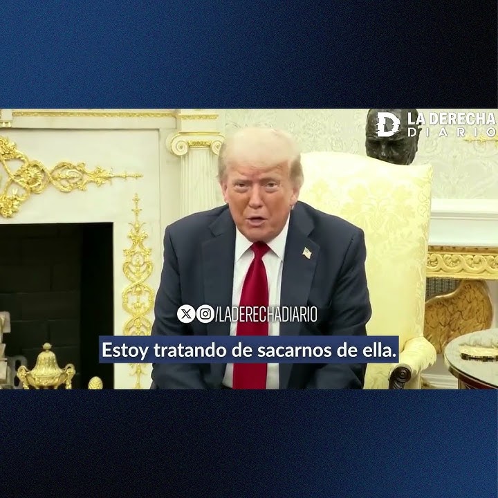 Trump le exigió a Putin poner fin a la guerra en Ucrania y anunció que impondrá aranceles del 100%