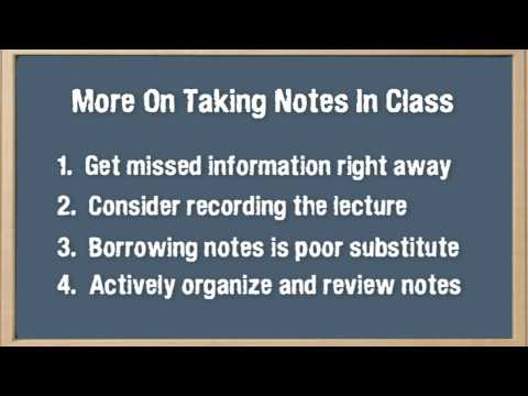 How to Get the Most Out of Studying: Part 4 of 5, "Putting Principles for Learning into Practice"