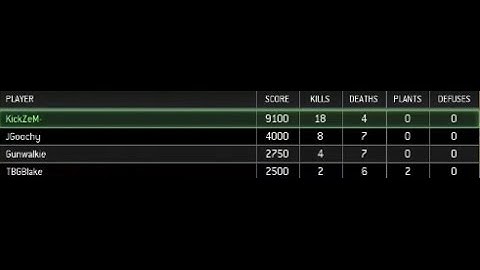 MWR - SnD Wager 18-4 Full Gameplay