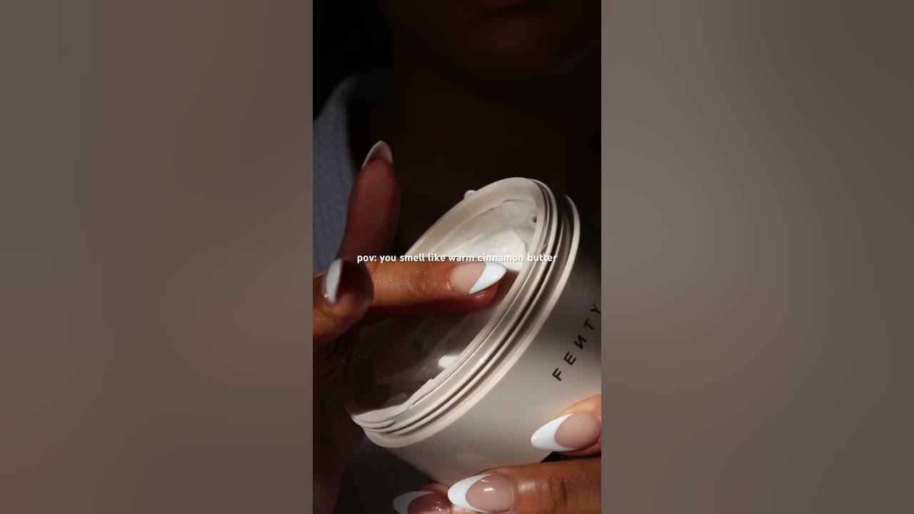 FENTY Skin Butta Drop Warm Cinnamon Shimmering Whipped Body Oil Cream
