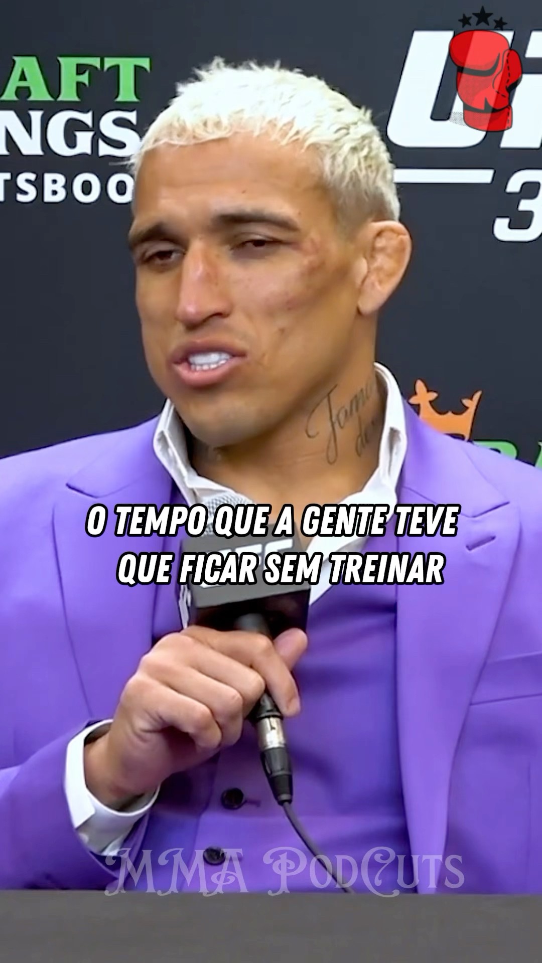 CHARLES OLIVEIRA LUTOU LESIONADO #mma #luta #boxe #ufc #foryou #shortsfeed #brasil