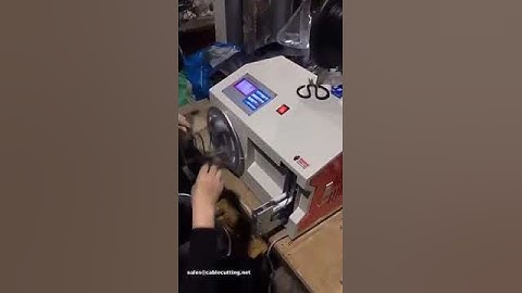 Automatic Wire Cable Wrapping And Binding Machine