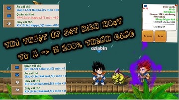 Ngọc Rồng Online - Chia sẽ thủ thuật úp sét kích hoạt thành công 100%