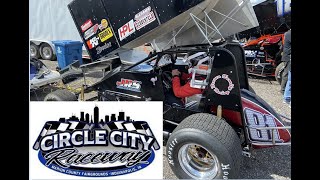 305 Racesaver Wing Sprint Car Debut - Debut of Circle City Speedway in Indianapolis, IN - 5/14/21