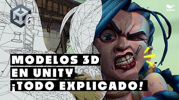 Modelos 3D en Unity: Mallas, Texturas, Materiales y Animaciones Explicados