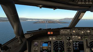 Landing in San Francisco | KSFO | Zibo Mod | X-Plane 12 screenshot 4