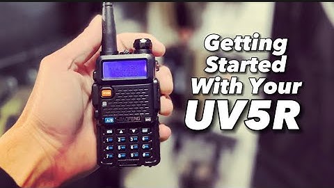 How To Manually Program Your Baofeng UV5R Without A Computer