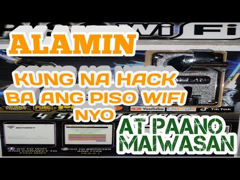 PAANO MALALAMAN NA NAHACK NA ANG PISO WIFI /PinoyTV