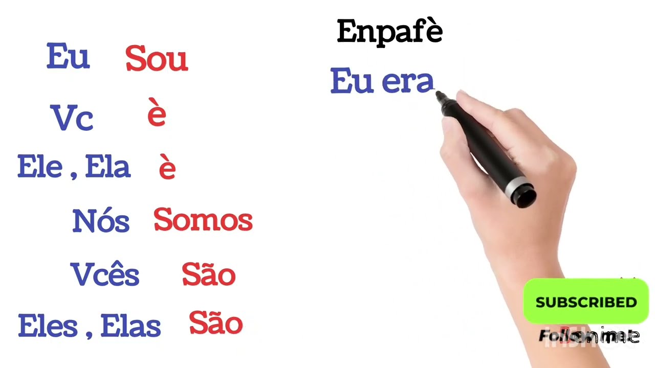 Kou pòtiguè pou Ayisyen : Vèb ser ak estar