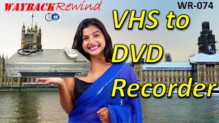 VHS/ DVD Recorder Combo