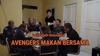 Video Avengers Lagi Makan | Editing Kinemaster