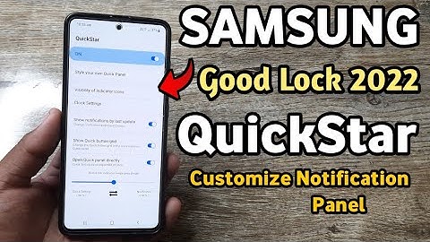 How To Customize OneUI Notification Panel | Good Lock 2022 | A50 A50S A51 A52 A52S A71 A31 F62 M52