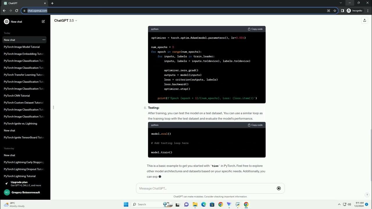 pytorch image models timm - YouTube
