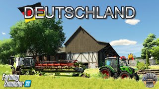 NEW SERIES! - Let's Begin With A HARVEST! - Deutschland - Episode 1 - Farming Simulator 22