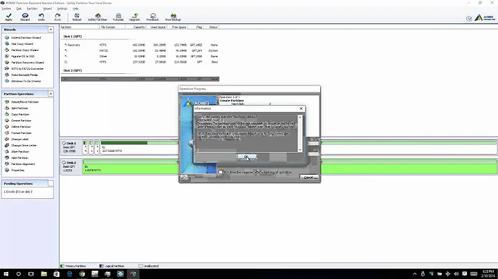 AOMEI Partition Assistant - Windows Disk Manager failed to allow RAID drive re-use, here's the fix!