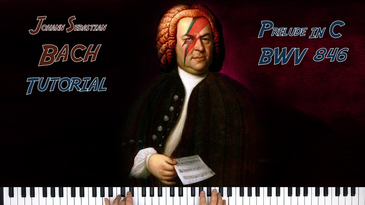 Piano tutorial Bach Preludio N° 1 BWV 846 dai 24 pezzi dal libro di Anna Magdalena N 24 YouTube