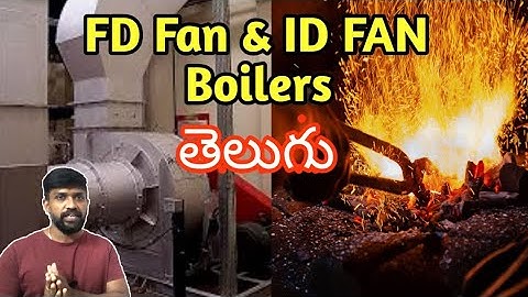 ID Fan & FD Fan in Boiler | Boilers | Telugu | Ravishankar | Lohisya Media