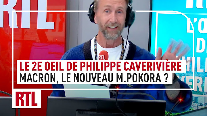 Philippe Caverivière's Second Eye: Macron, the new M. Pokora?