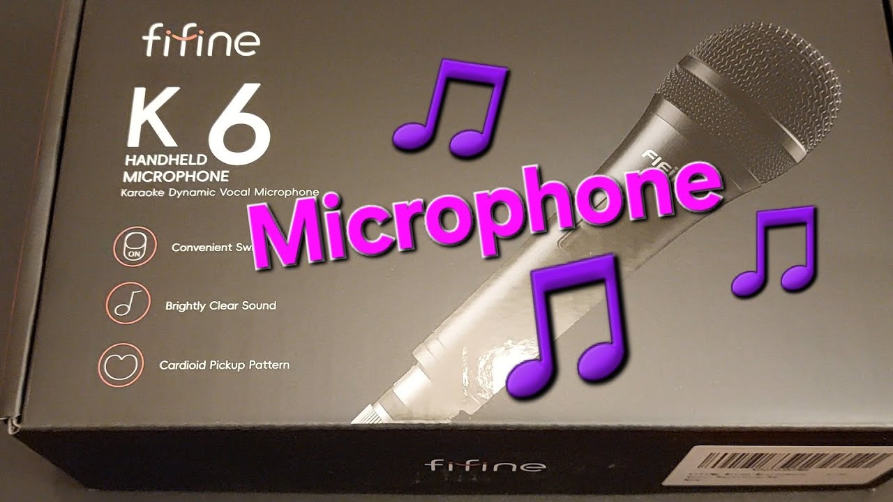 Unboxing and Review of the 'Fifine' Dynamic Vocal Microphone from Amazon UK. 