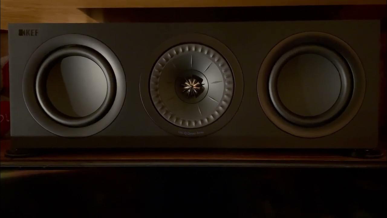 KEF Q250C Center Channel Speaker. YouTube
