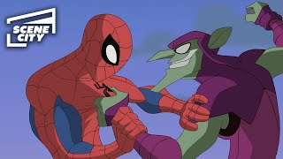 Spider-Man Pumpkin Bombs the Green Goblin | The Spectacular Spider-Man (2008)