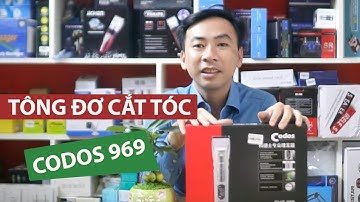 Review Tông Đơ Cắt Tóc Cao Cấp Codos 969 Hàn Quốc - BOBAVN