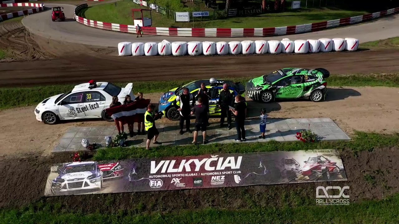 Latvijas-Lietuvas rallijkrosa čempionāta 5. posms Vilkiču trasē, Lietuvā.