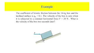 Examples -Newton's Second law  Cartesian Coordinate System-Part 1