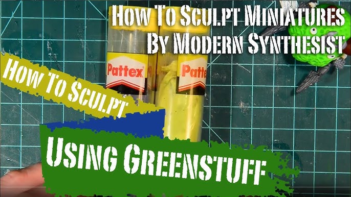 How To Use Greenstuff Tools How To Sculpt Miniatures Episode 3 Youtube