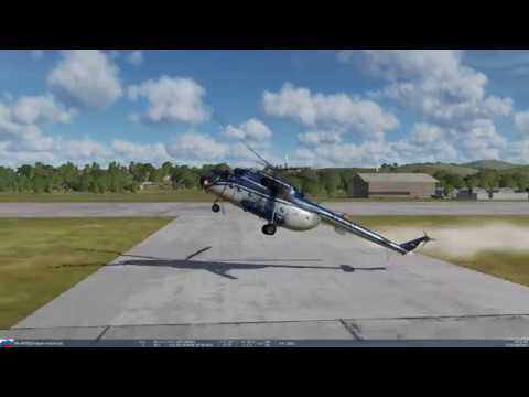 DCS Ми-8 авторотация без пробега. Загрузка 76