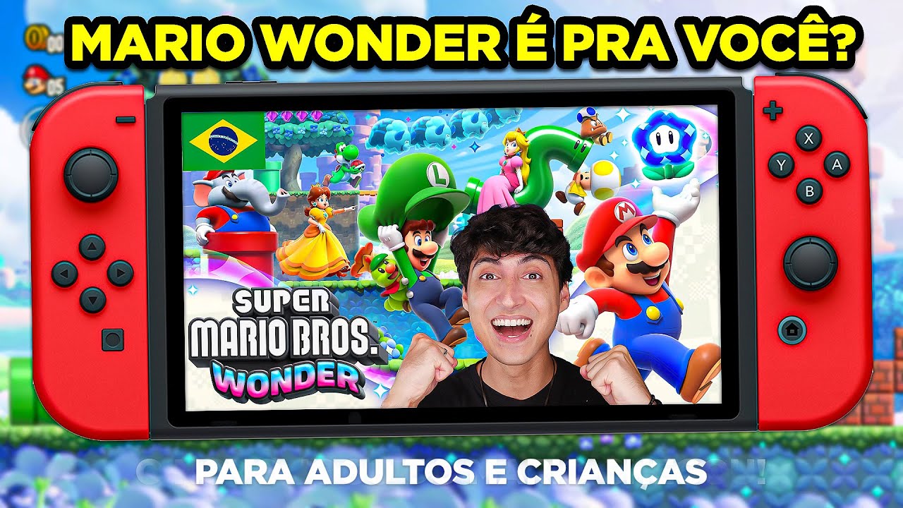 Jogo Super Mario Bros. Wonder - Nintendo Switch (EUA) - TK Fortini Games 🎮