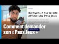 Jo 2024  tuto comment demander votre qr code