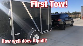 F15 BMW X5 First Towing Experience Bmw X5 Tow Capacity