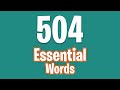 504 Essential Words | Lesson 27