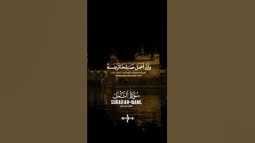 إشتراكك يعتبر محفز لنا #تلاوة_خاشعة #قران_كريم #قرآن #سورة_النمل #هزاع_البلوشي #الجزائر #المغرب#مصر
