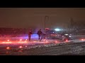 02-01-2021 Newark, NJ Jeep almost loses control, car stuck in snow, plow lines