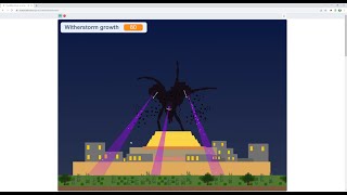Happy's witherstorm (A witherstorm game on scratch that you should try) screenshot 3
