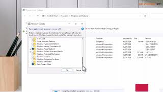 How to Enable or Disable Features in Windows 11 | Windows 11 Features: How to Turn Them On or Off