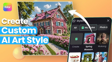 How to Create Custom AI Art Styles in Fotor AI Image Generator